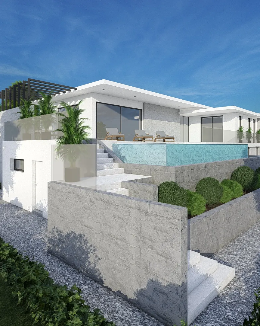 Hilltop Residence – arhitektonska vizualizacija 2