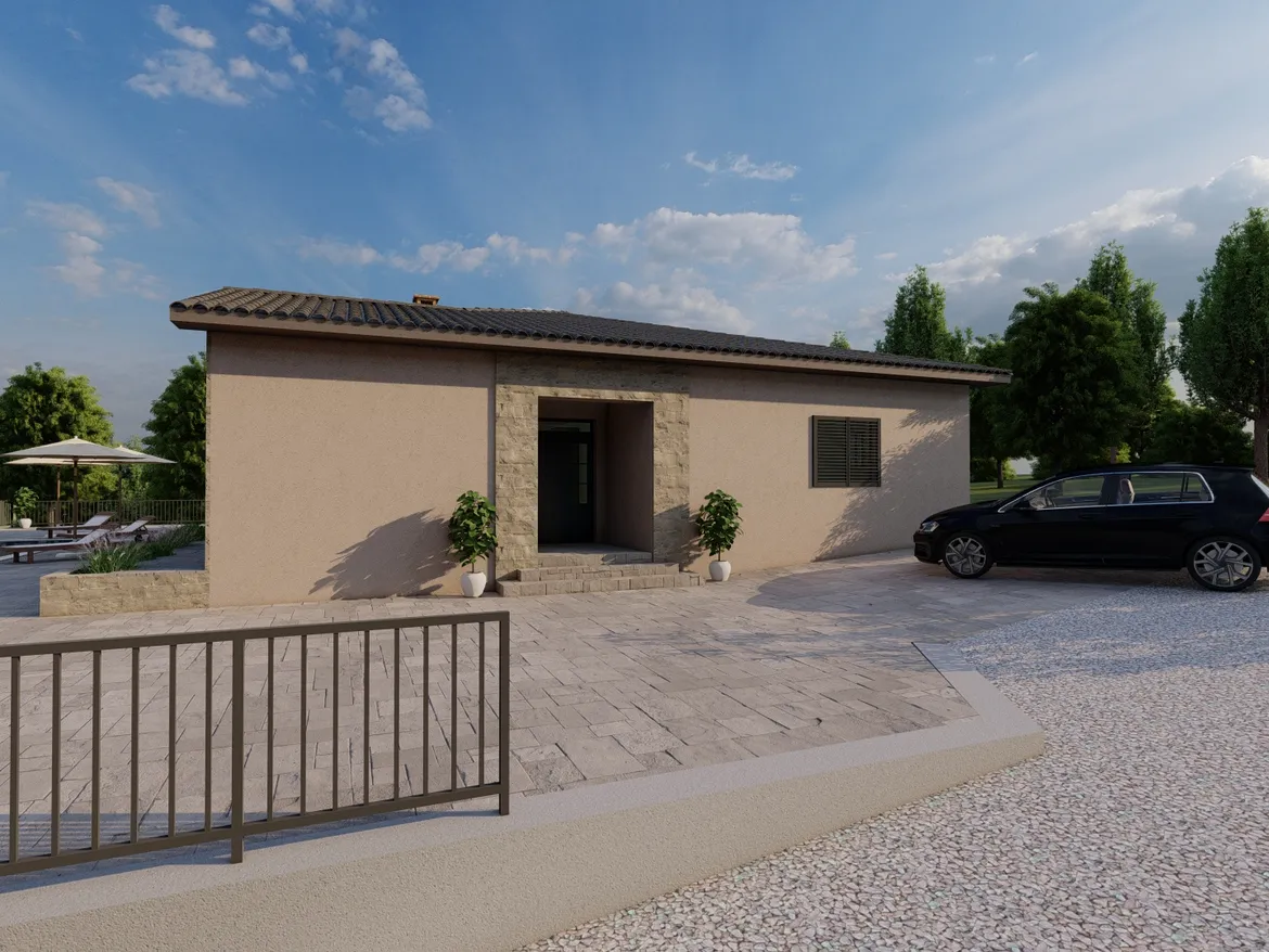 Sunset Terrace Villa – arhitektonska vizualizacija 3
